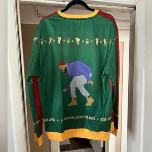 Drake Hotling Bling Ugly Christmas Sweater